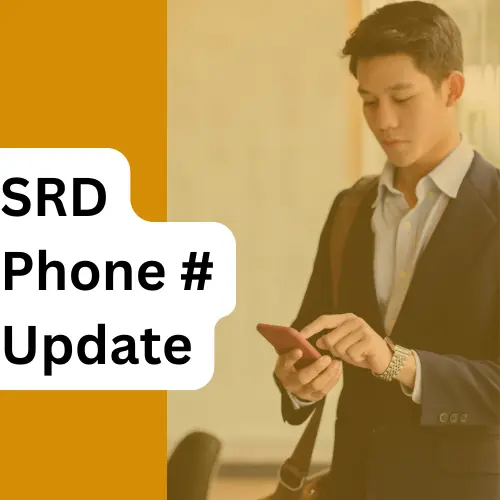 How to Change SRD Phone Number?