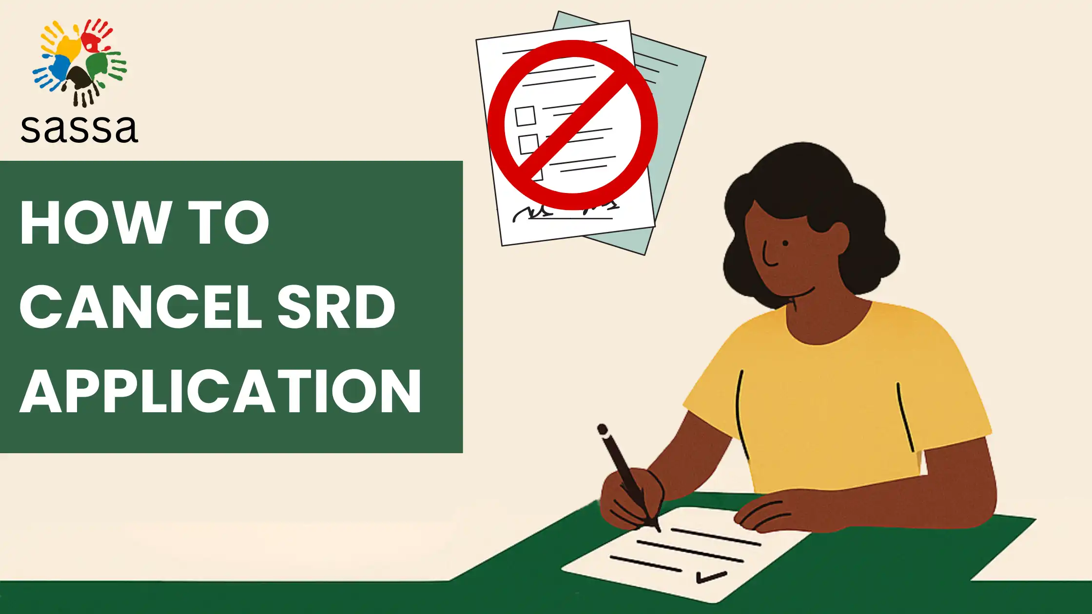 How to cancel SRD Application?