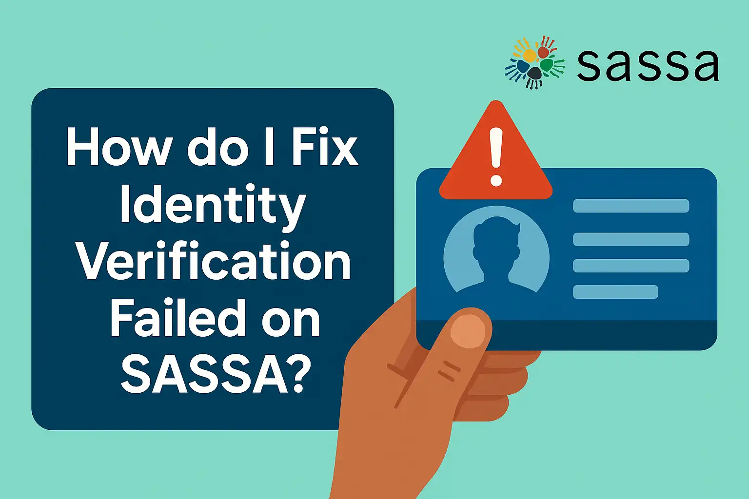 How do I Fix Identity Verification Failed on SASSA?