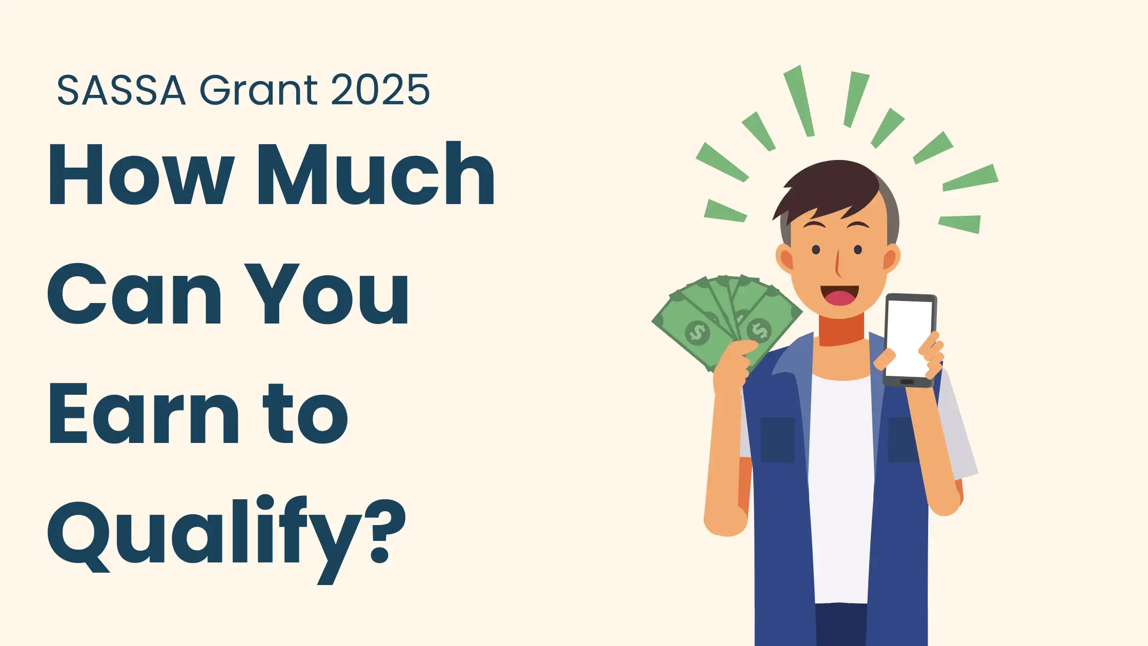 How Much Must You Earn to Qualify for SASSA Grant in 2026?