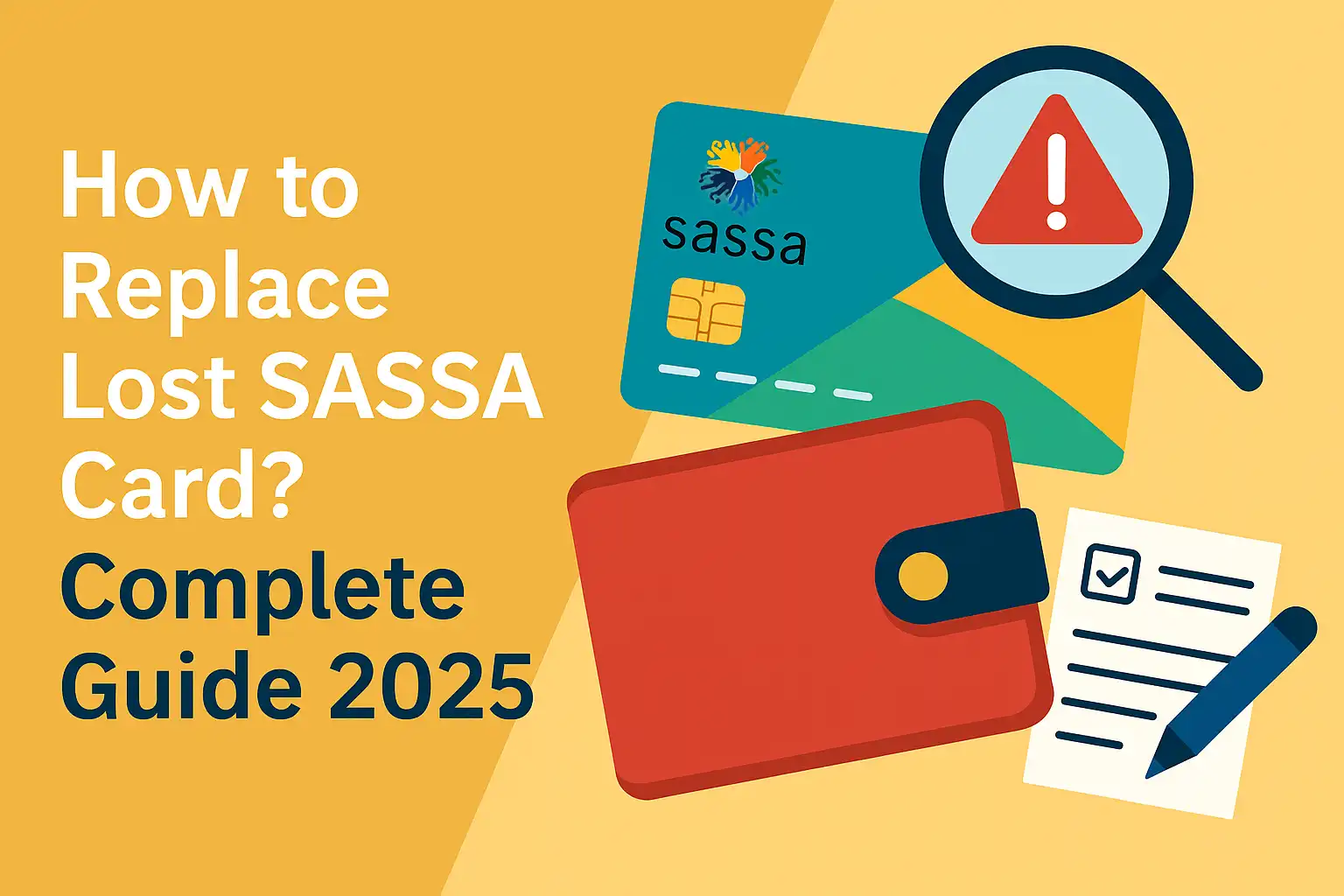 How to Replace Lost SASSA Card? Complete Guide 2026